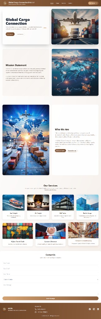 Global Cargo website