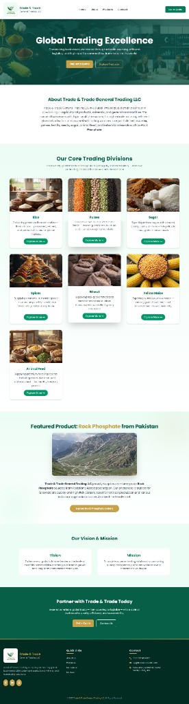 Trade and Trade website